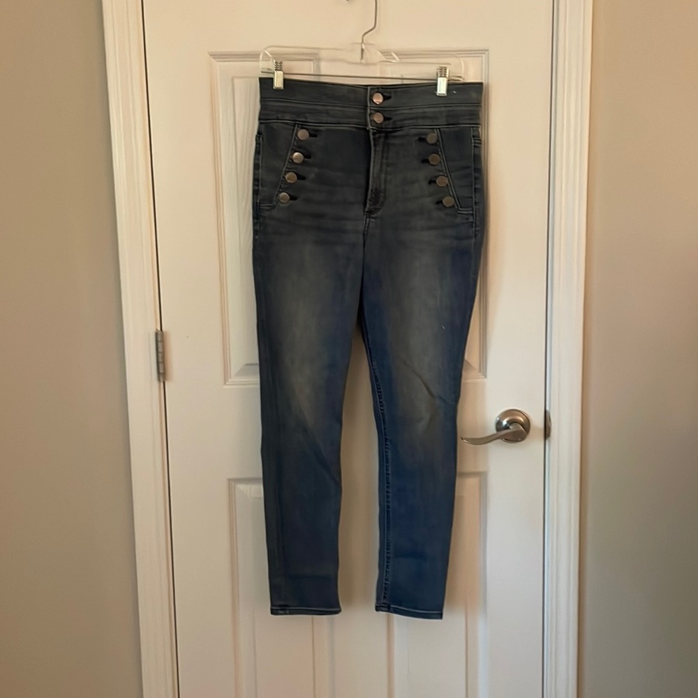 Express Super High Rise Jeans